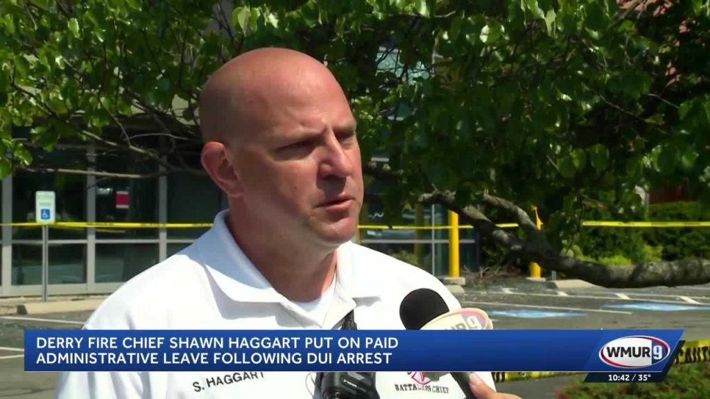 New Hampshire fire chief arrested for DUI, placed on paid administrative leave