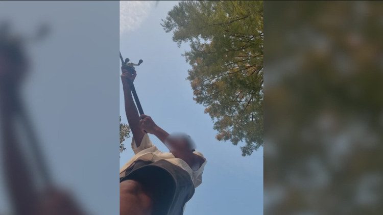 Punch your lights out so hard’: Mom seeks accountability after viral video shows her 14-year-old son threatened over fishing