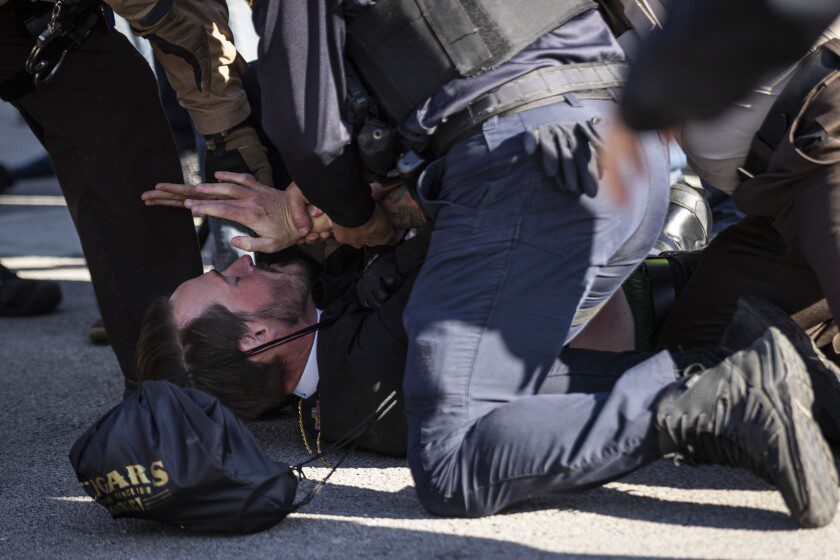 Pastors speak of brutality of arrests at hands of local cops at Broadview ICE facility