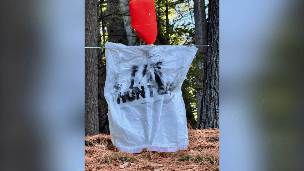 Scarecrows with demeaning messages about Mass. school superintendent found