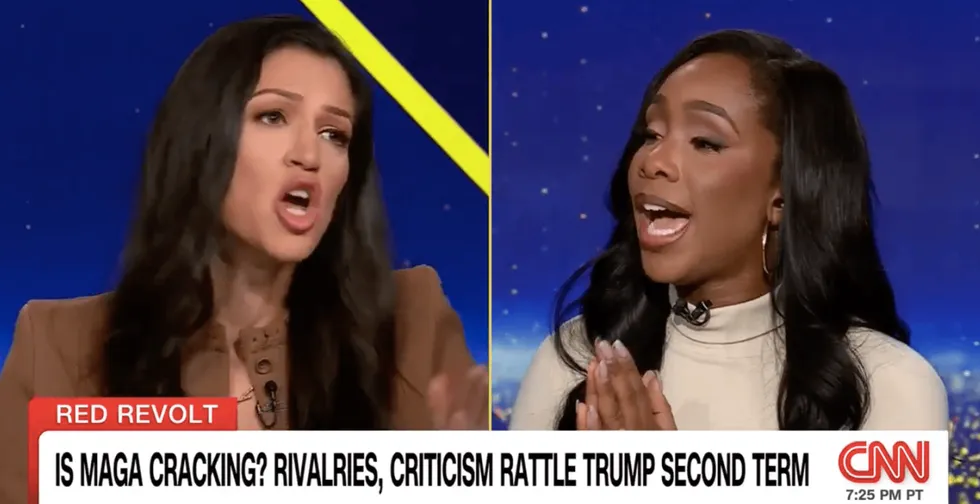 ‘Excuse me!’: CNN panel erupts as Stephen Miller’s wife clashes with CNN host