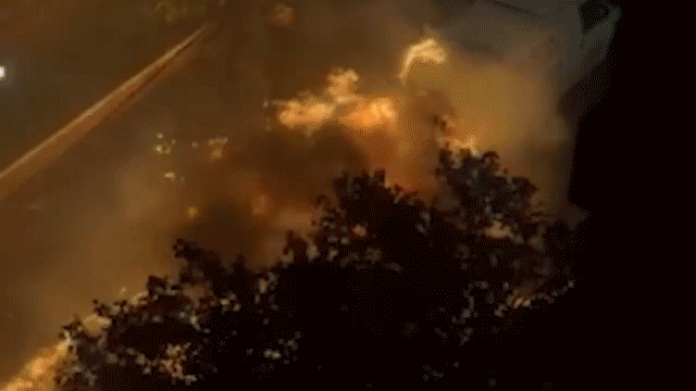 Massive fireball erupts near van in NYC, injures firefighters in Bronx blast