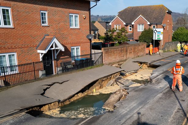 Godstone High Street sinkhole will not be fixed in time for Christmas