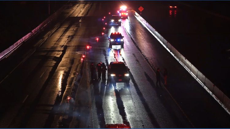 Man hit and killed by vehicle on I-405