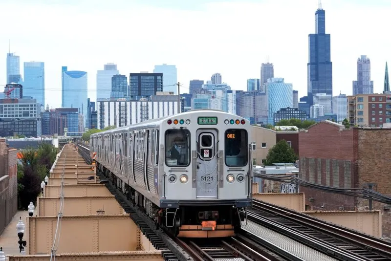 Woman set on fire inside Chicago L train; CPD says person of interest in custody