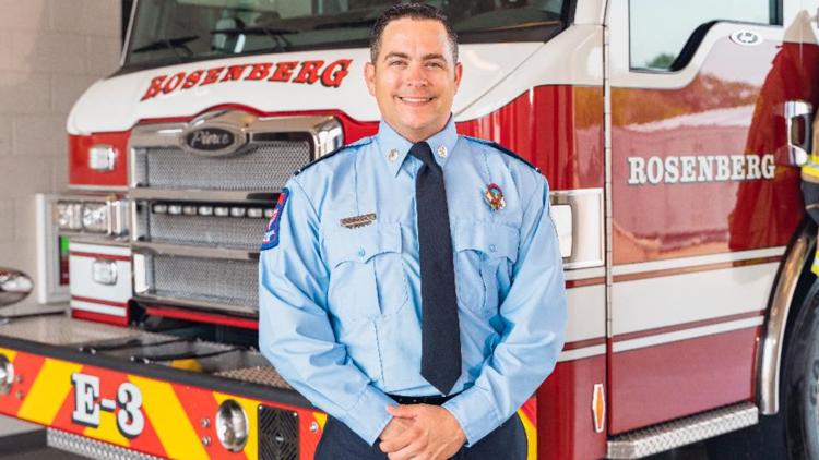 Rosenberg community mourns loss of firefighter and Army veteran