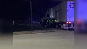 72-year-old man seriously injured in crash involving semi in Clark County