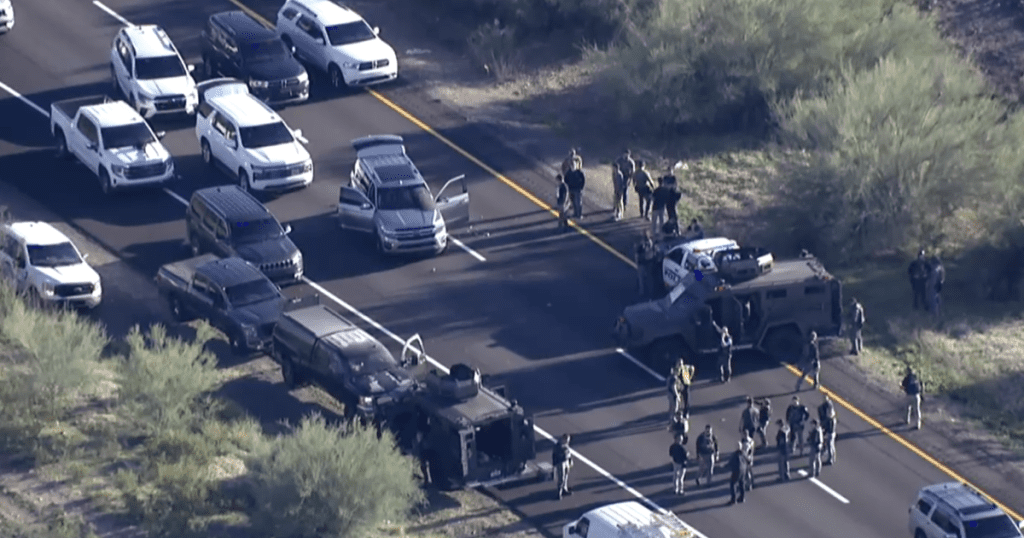 Death investigation underway near US 60 near Gold Canyon, WB lanes closed