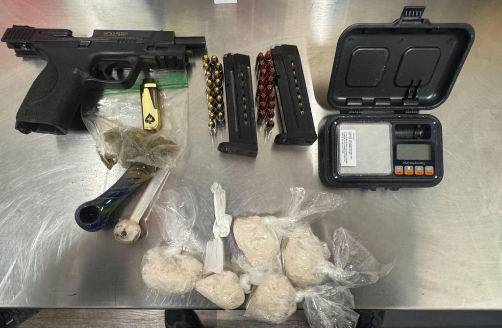 Kyle Police arrest man found with stolen handgun and methamphetamine