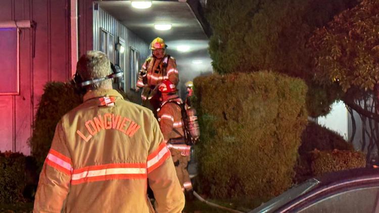Resident critically injured in Longview apartment fire