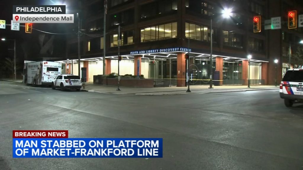 Man stabbed on SEPTA platform near 5th Street Station