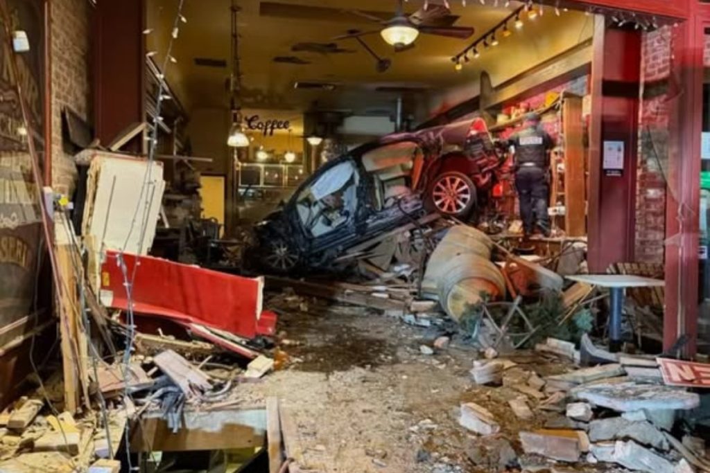 90-Year-Old Man Seriously Injured After Crashing into Los Gatos Coffee Shop, Alcohol Suspected Factor