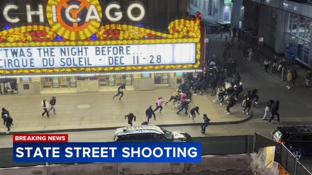 7 teens, man injured, person killed in Loop shootings, Chicago police say