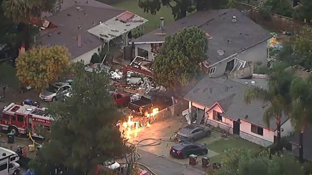 Southern California house explosion leaves at least 8 injured, including children