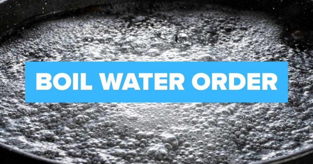 Portions of the Town of Boston under boil water advisory