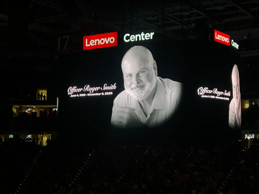 Hurricanes honor WakeMed Garner police officer killed in line of duty