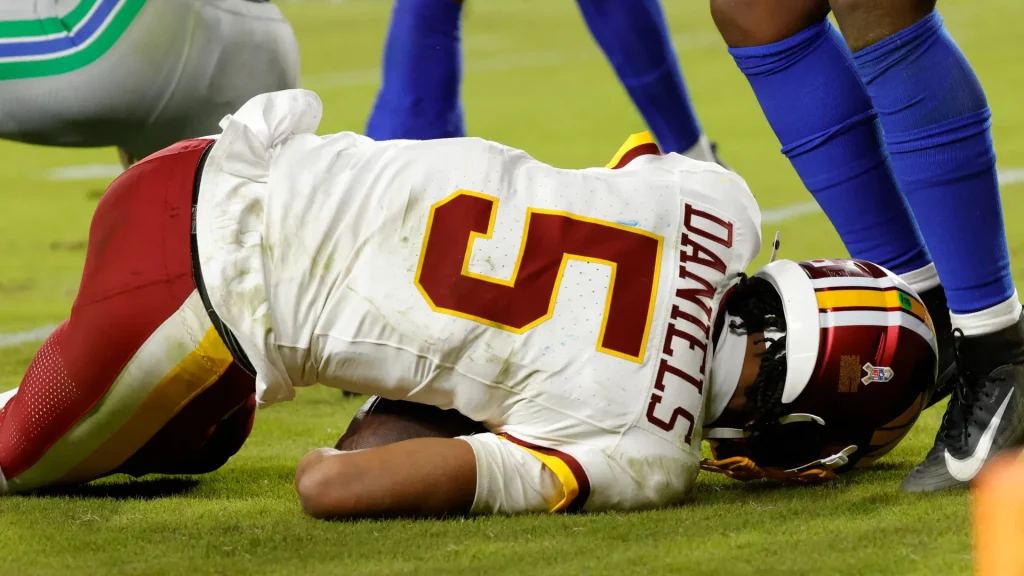 Washington Commanders receive devastating news over Jayden Daniels along with TWO starters suffering brutal injuries