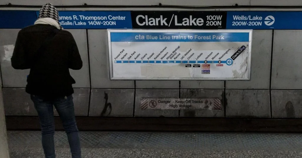 Person of interest questioned after woman set on fire on CTA train, police said