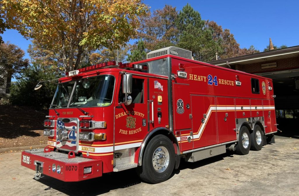 Vehicle Crashes into DeKalb County BP Gas Station and Catches Fire Four Hospitalized Including a Child