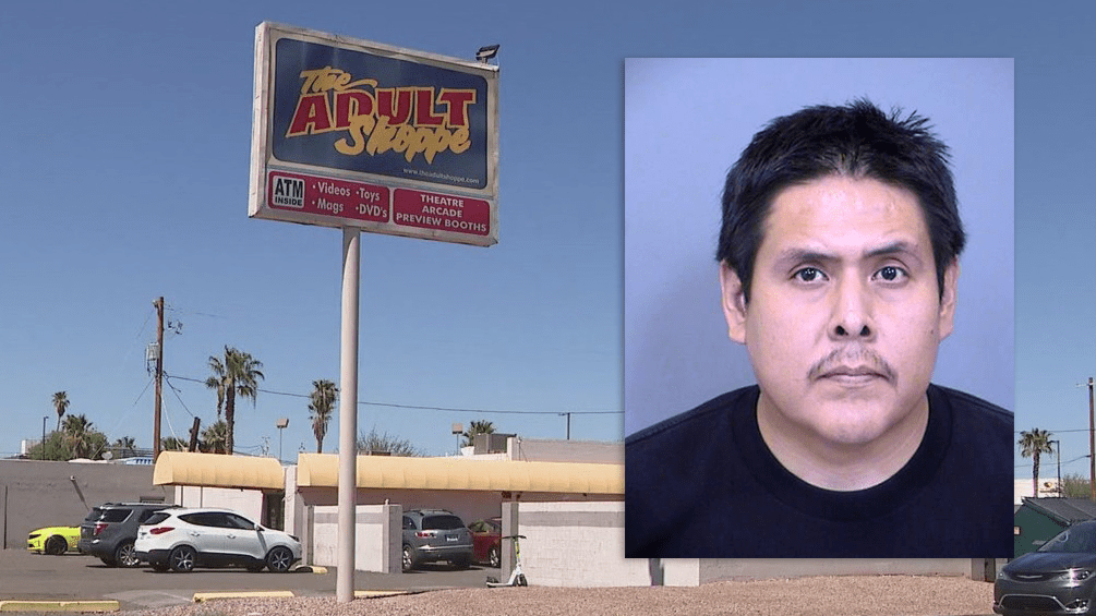 Man sentenced for leaving kids in hot car outside Phoenix adult shop
