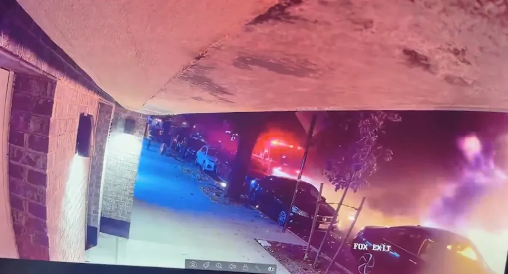 Cigarette flick that sparked massive Bronx car explosion caught on video