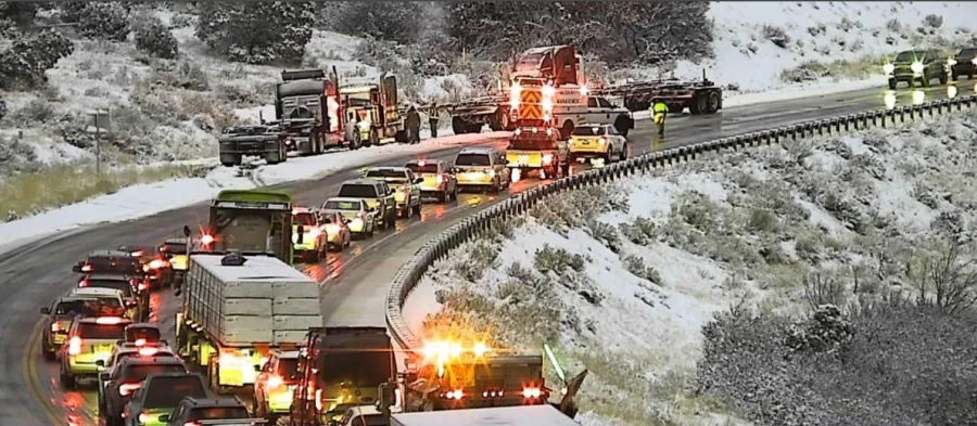Multiple crashes stop traffic on US-6 in Spanish Fork Canyon