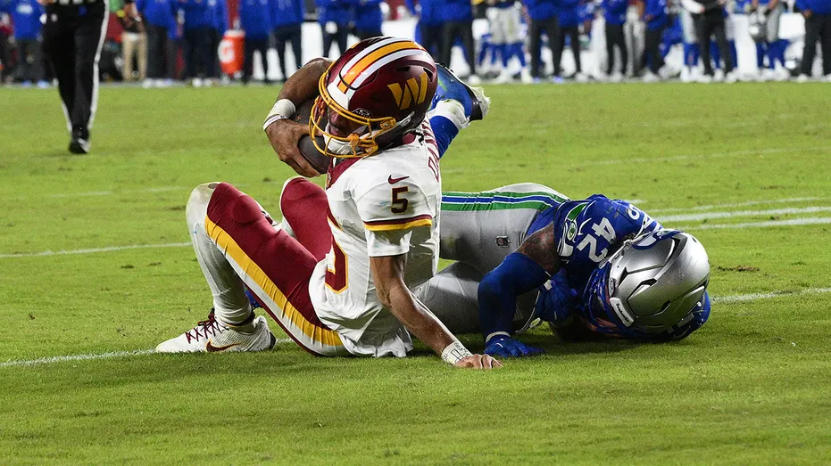 Commanders’ Jayden Daniels suffers gruesome arm injury in loss to Seahawks