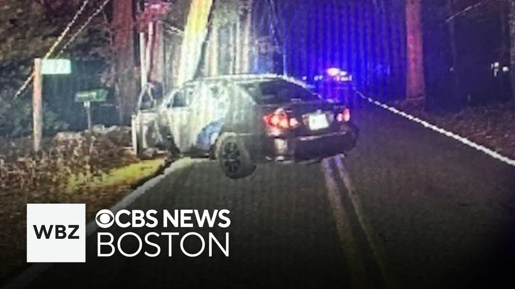 Accused drunk driver arrested after crashing into New Hampshire telephone pole