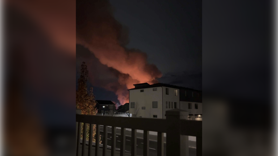 Major fire breaks out at American Fork honey farm