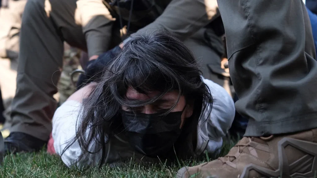 Terrified’: Video of masked agents hauling woman from car renews outrage in Chicago