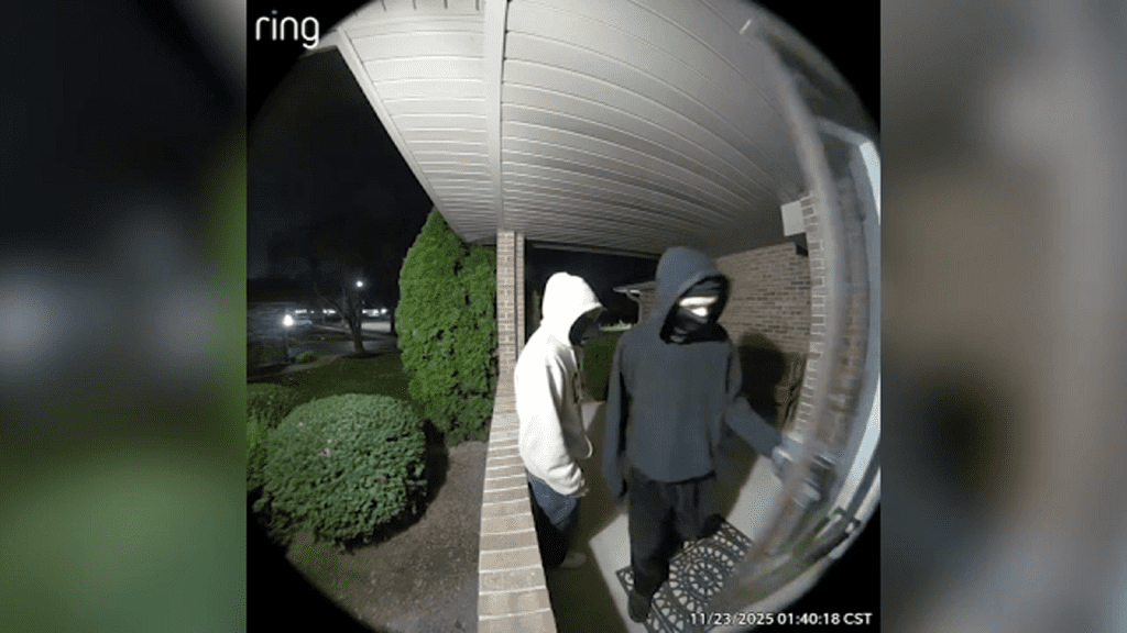 Video shows dangerous ‘door kicking’ social media trend in Arlington Heights