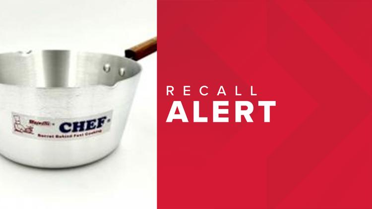 Cooking pans recalled over ‘significant’ lead contamination risk