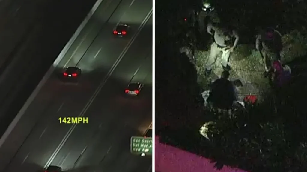 Driver arrested after dangerous 140+ mph chase ends in San Gabriel