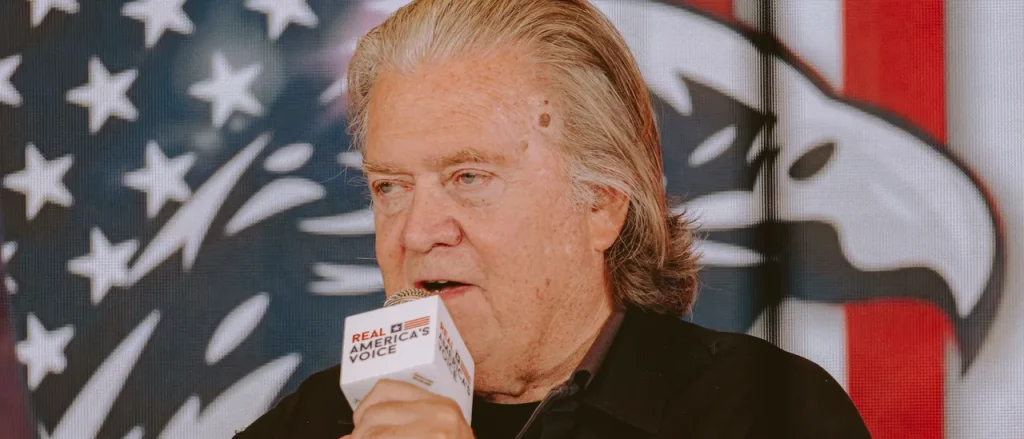 ‘This Is A Proxy On ’28’: Steve Bannon Weighs In On Conservative Movement’s Future At AmericaFest Amid Ideological Rift