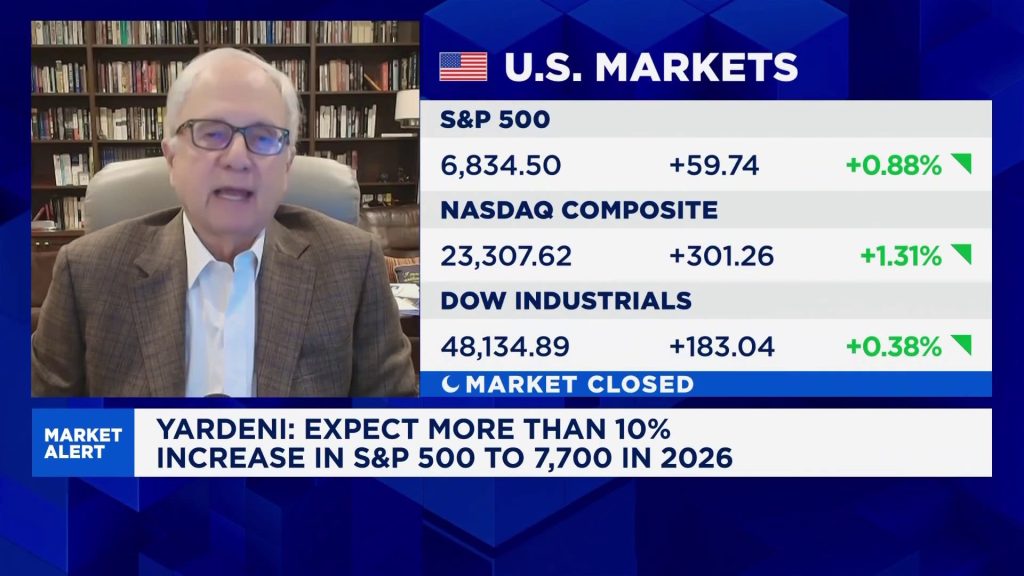 Time to underweight Mag 7 stocks and diversify into the ‘impressive 493’ in 2026: Ed Yardeni