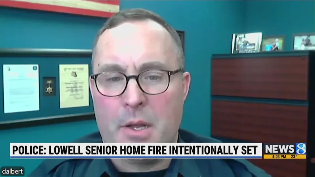 Police: Lowell senior living facility fire intentionally set