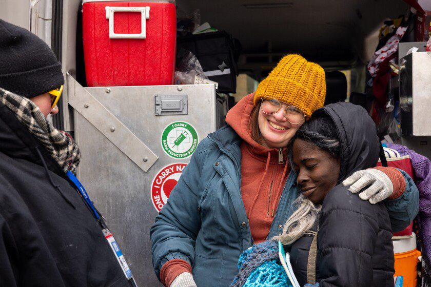 In the brutal cold, Night Ministry brings warmth to West Siders at outdoor encampments: ‘They’re like family’