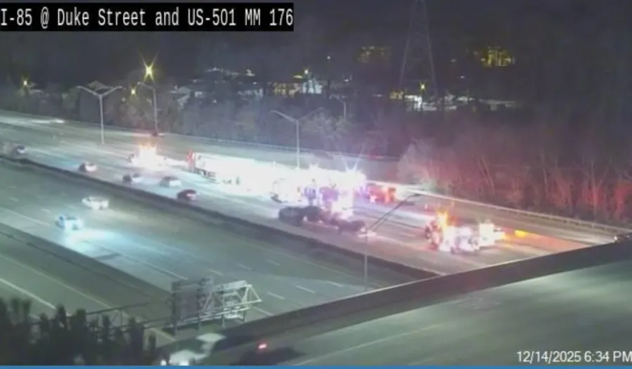 One dead in Durham crash on I-85 between car and tractor-trailer, police say