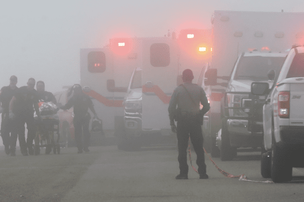 Galveston plane crash: At least 5 people dead after Mexican Navy plane goes down