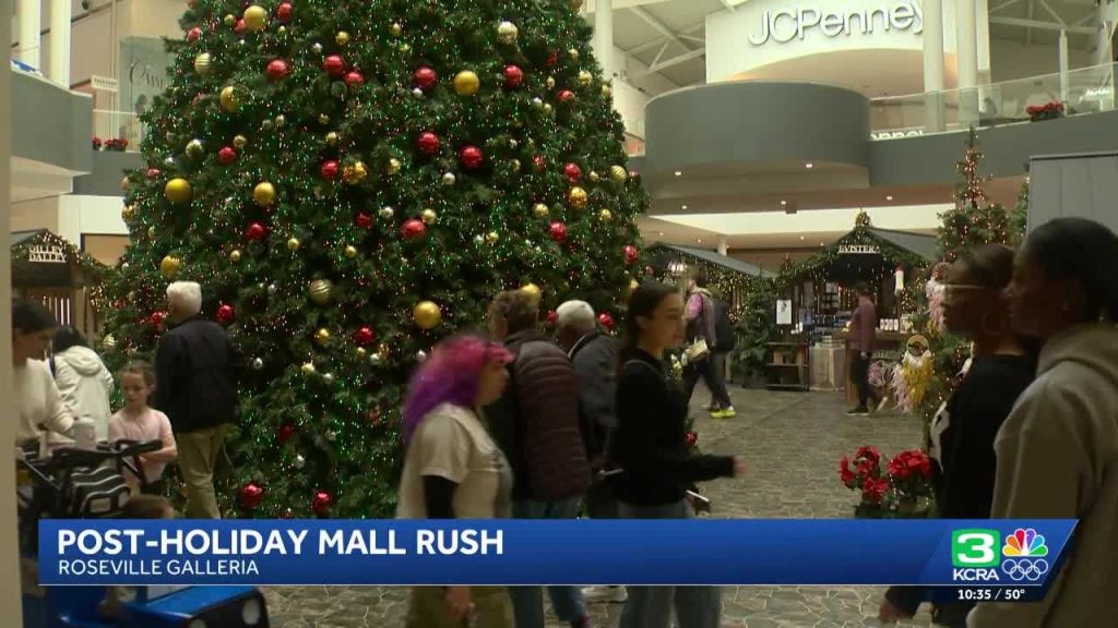 The mall is making a resurgence’: Shoppers flock to Roseville’s Westfield Galleria for post-holiday deals