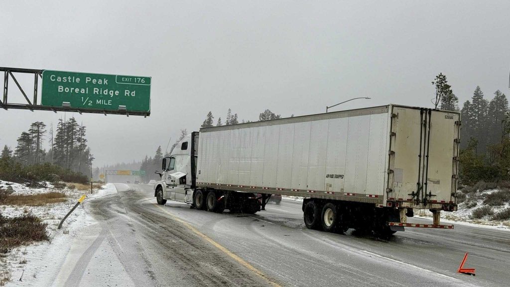 Sierra travel live updates: Chain controls issued for portion of I-80