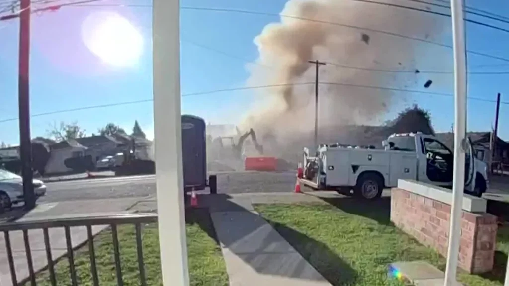 Massive California explosion levels properties, injures several