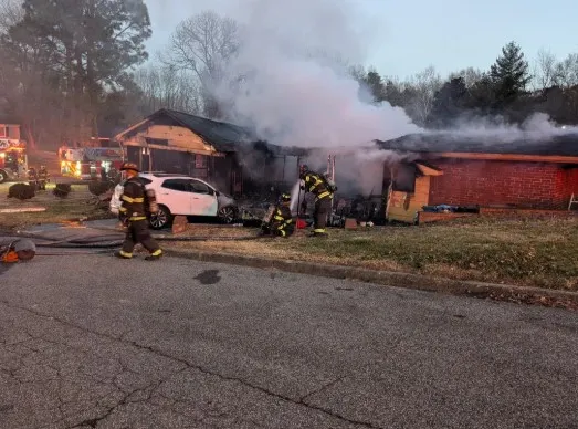 Eleven firefighters hurt after explosion at Salisbury home: Police