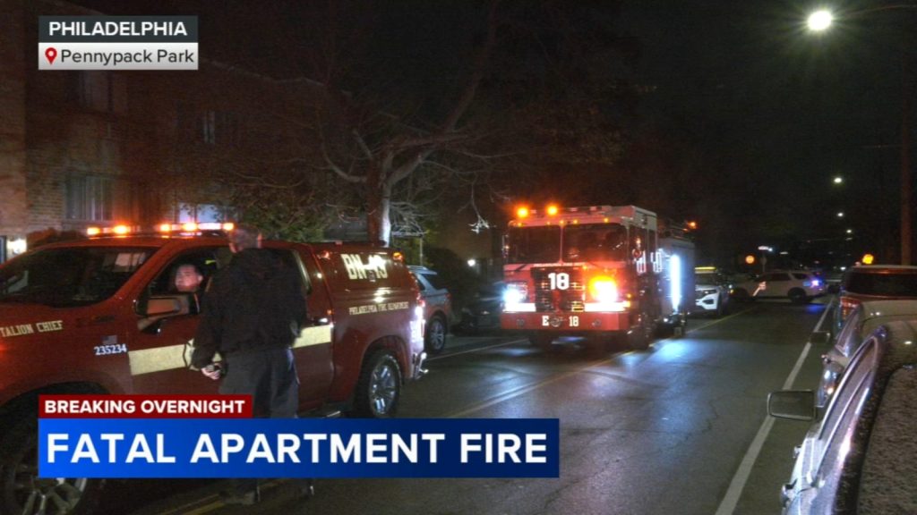 Man killed in apartment fire in Northeast Philadelphia
