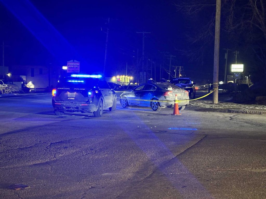 Police searching for armed suspect after woman seriously injured in Canton shooting