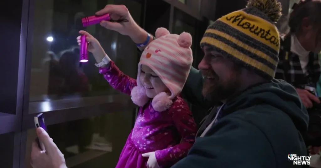 Holiday tradition at hospital brightens spirits of young children