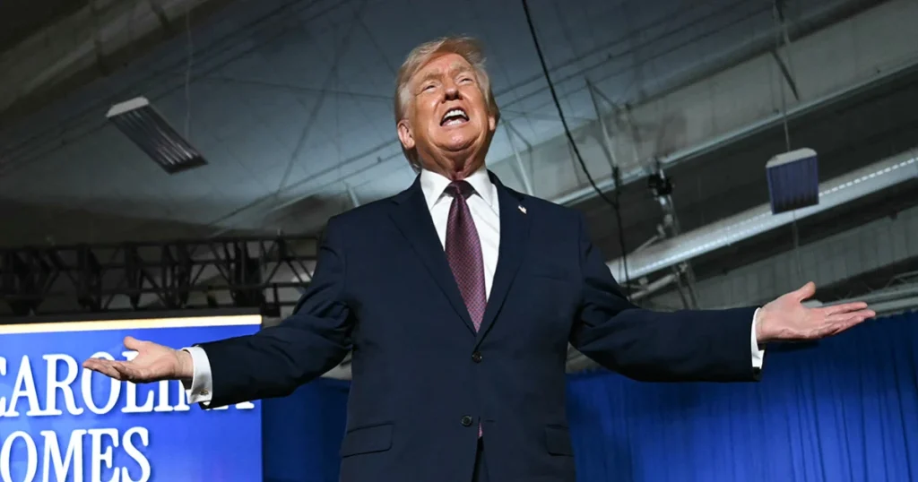 Trump hits the road in his campaign to change perceptions of the economy