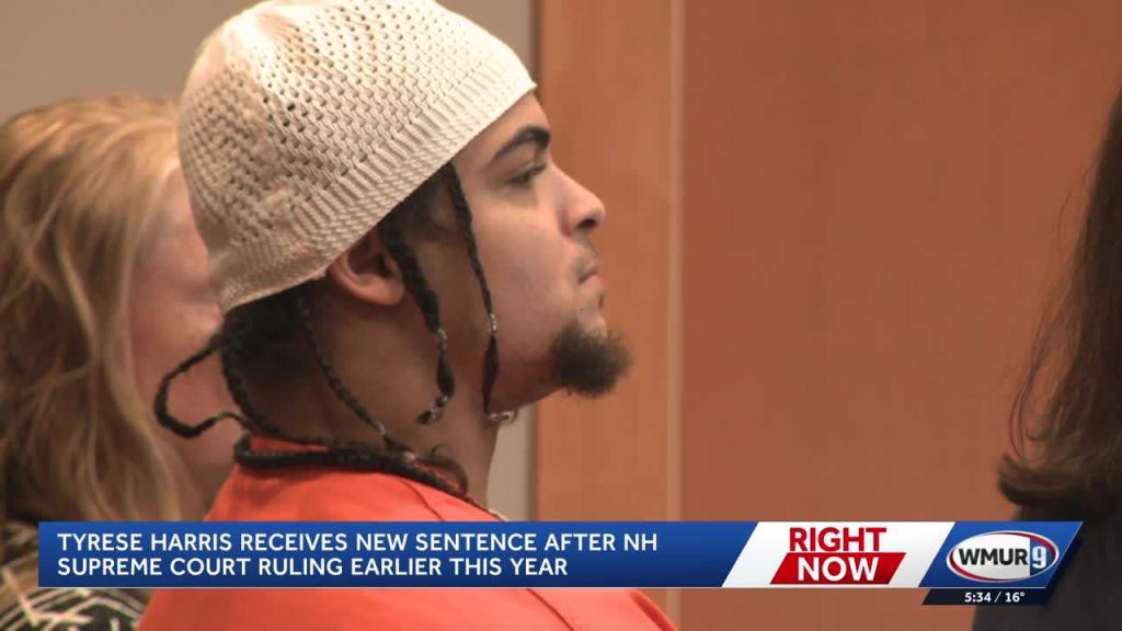 Tyrese Harris receives new sentence after NH Supreme Court ruling earlier this year