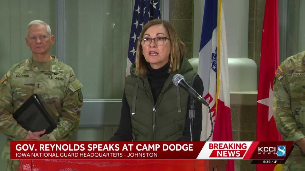 Iowa Gov. Reynolds: ‘Our hearts are heavy’ after National Guard members killed in Syria