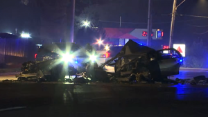 Man seriously injured after crash near Memphis airport mangles car, MPD says